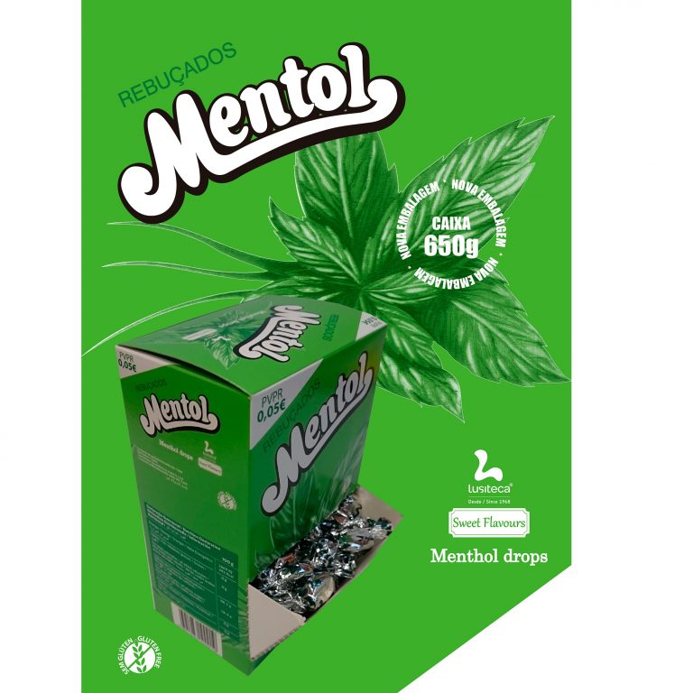 Sweet Flavours Rebuçados de Mentol 650 Grs