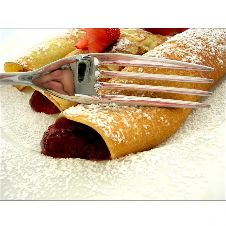 Crepes com Chocolate