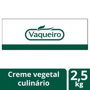 Vaqueiro creme vegetal culinário e fritura rasa 2,5Kg