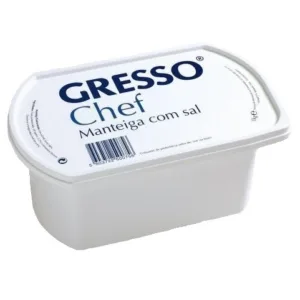 Manteiga com sal 1 kg (Gresso)
