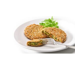 Quinoa Burger and Vegetables