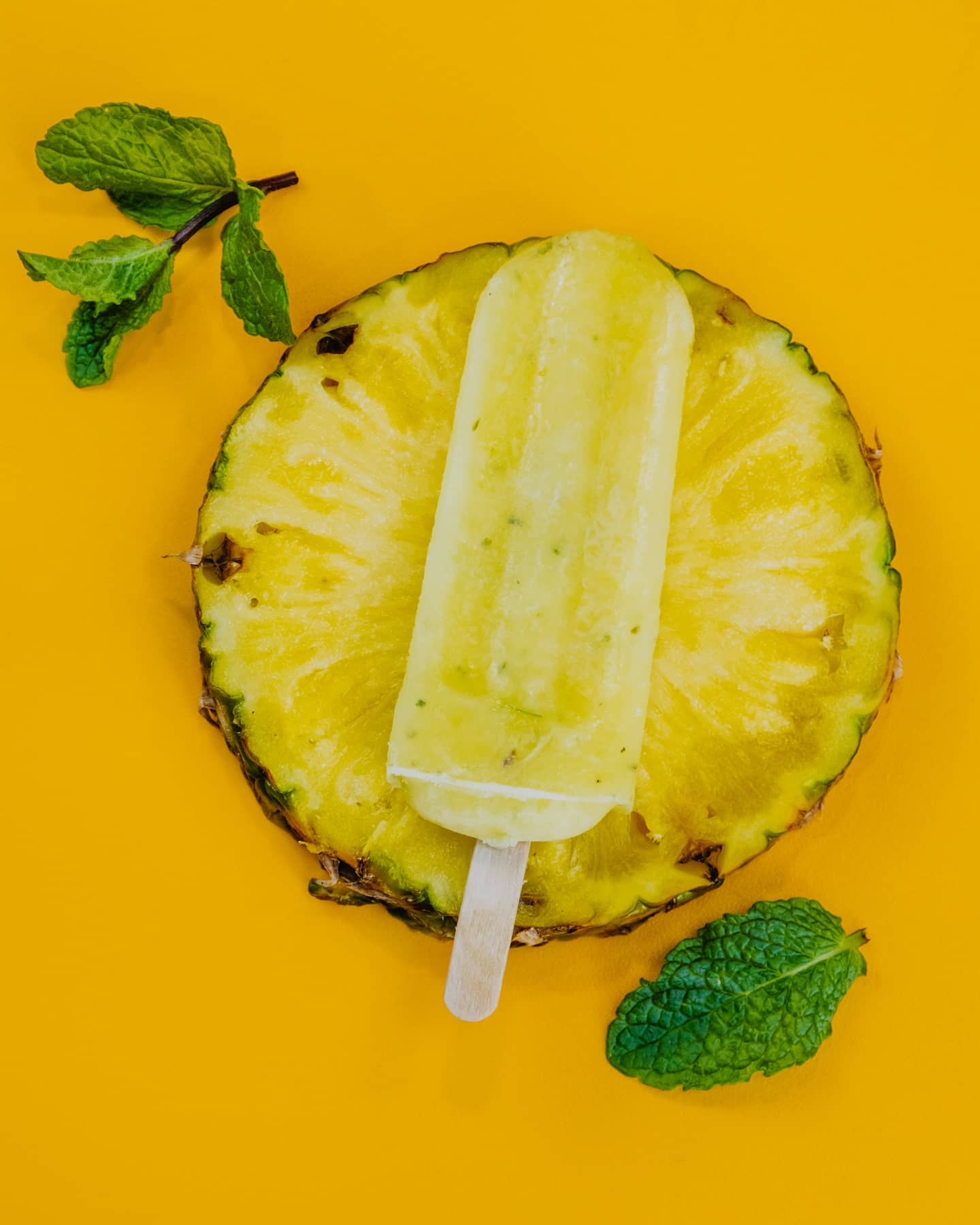 Colé Abacaxi e Hortelã