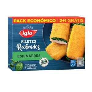 Filetes Recheados Espinafres (3 Un.)