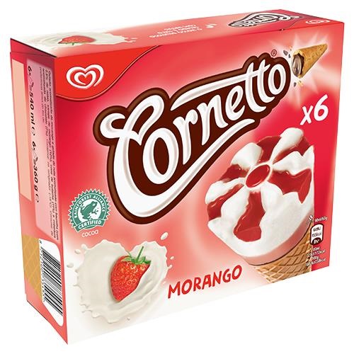 Multipack Cornetto Morango – T.H.