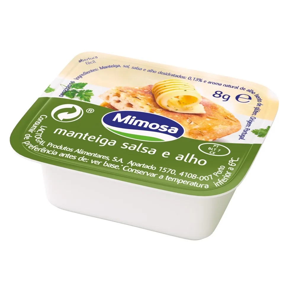 Manteiga com salsa e alho 8grs (Mimosa)