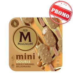 Multipack Magnum Mini Double Gold Caramel promo