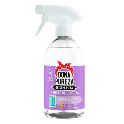 Dona Pureza Vinagre de Limpeza Limão (limpa vidros) 500ml