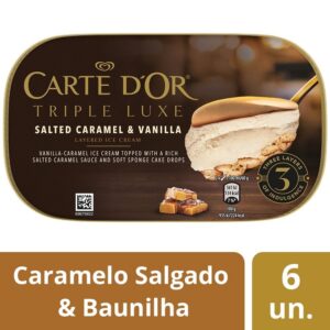 Carte D'or Triple Luxe Salted Caramel & Vanilla 650ml - T.H.