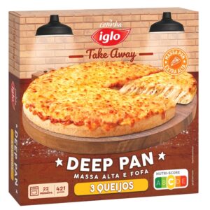 Deep Pan 3 Queijos (421g) [Iglo]