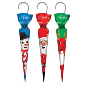 Regina Milk Chocolate Christmas Umbrellas