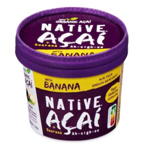 Sorbet Native Açaí et Banane 160 ml