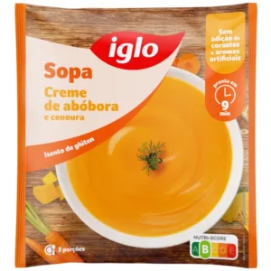 Sopa de Abóbora e Cenoura (600g) [Iglo]