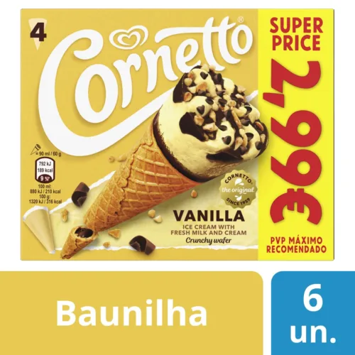 Multipack Cornetto Baunilha PROMO – T.H.