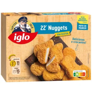 Nuggets de Frango Sem Glúten (22 un.) (455g) [Iglo]