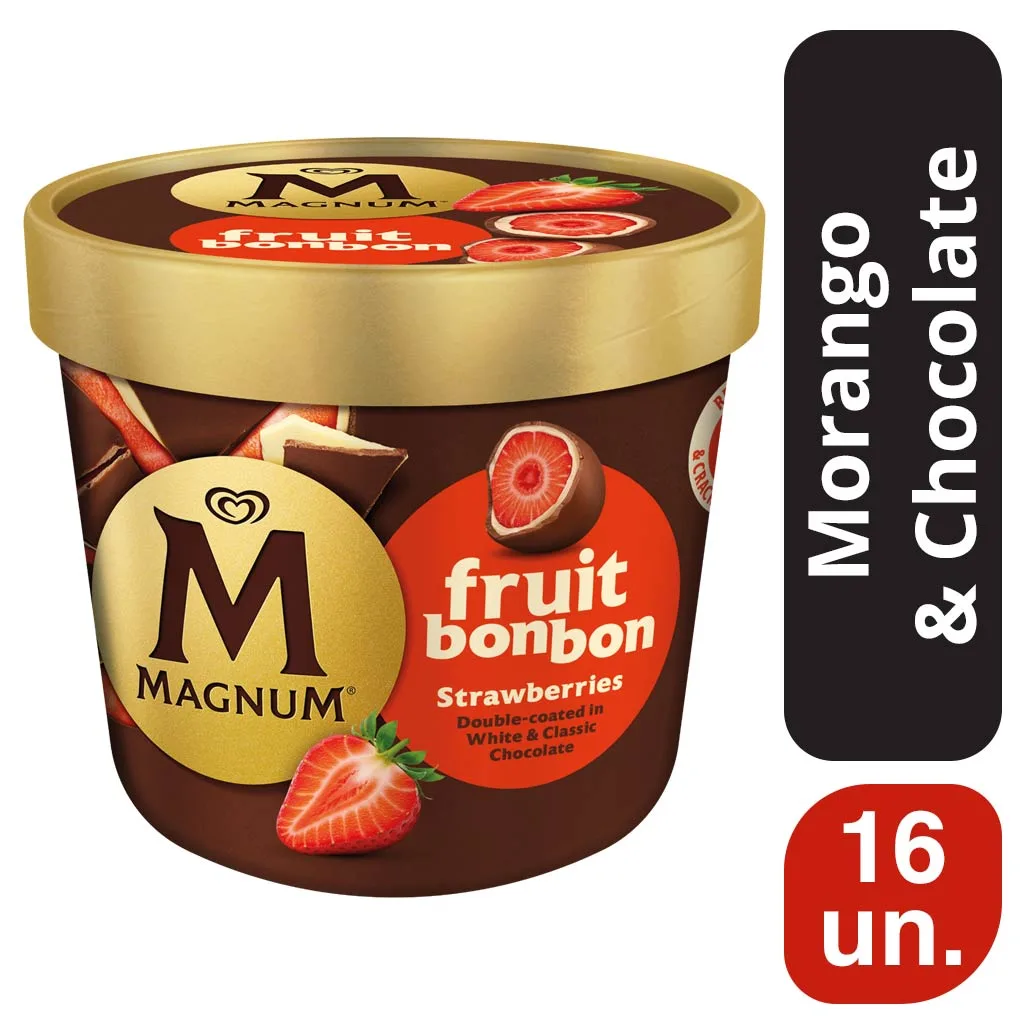 Magnum Fruit Bombom Morango