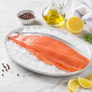 Filetes de Salmão com pele Posta